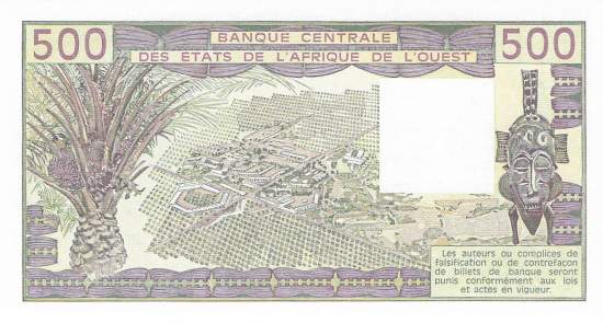 500 Francs p.805Th 1985